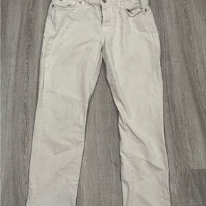 7 For All Mankind Off-White Pants